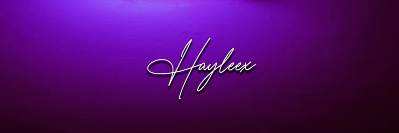 hayleex onlyfans header foto